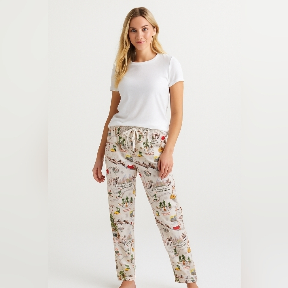 Pottery Barn Teen - Elf Movie Christmas Flannel Pajama Pants